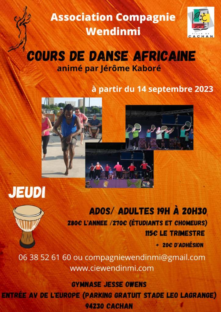 Cours 2023-2024
Jeudi 19h-20h30
Gymnase Jesse Owen à Cachan
280€ l'année
115{ le trimestre