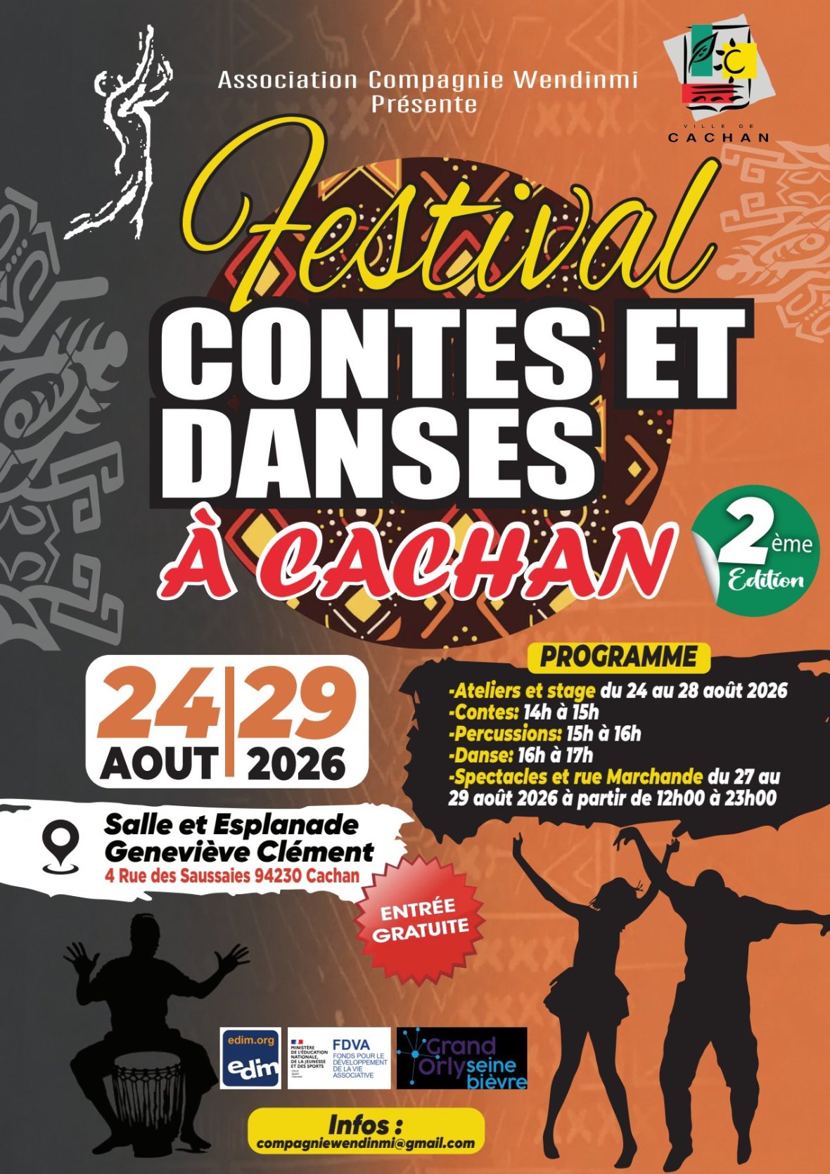 Festival contes et danses à Cachan&nbsp;2026